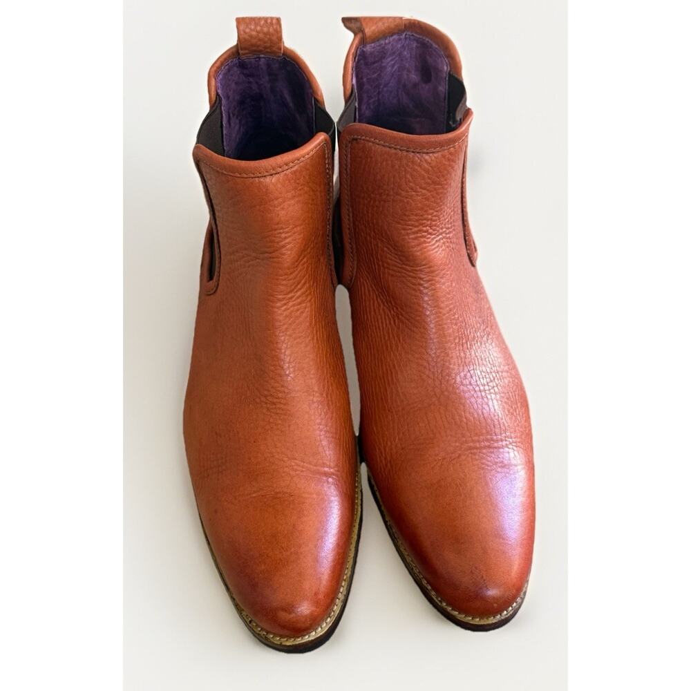 Blackstone Ember Leather Chelsea-boots Size 9 Leather Purple Interior Men’s
